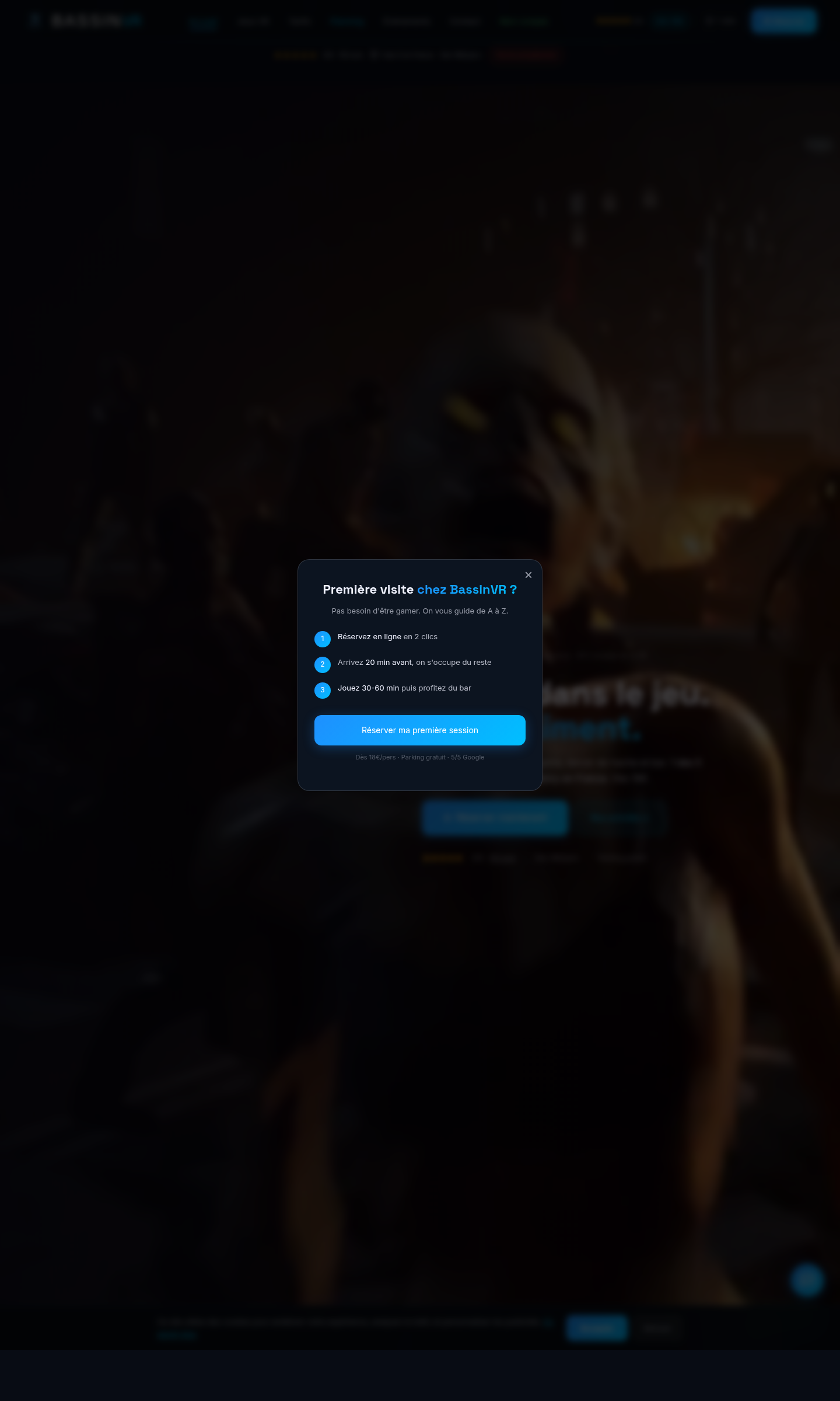 Capture compl&egrave;te de bassinvr.fr propuls&eacute; par Pulzar